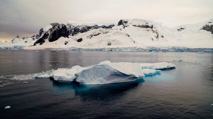Antarctica Iceberg landscapes in Cuverville Island and Foyn Harbour  © Christopher