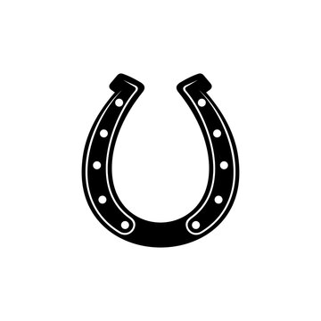 horseshoe isolated on white background