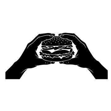 Submarine Underwater Military Ocean Vessel Silhouette Vector Illustration
