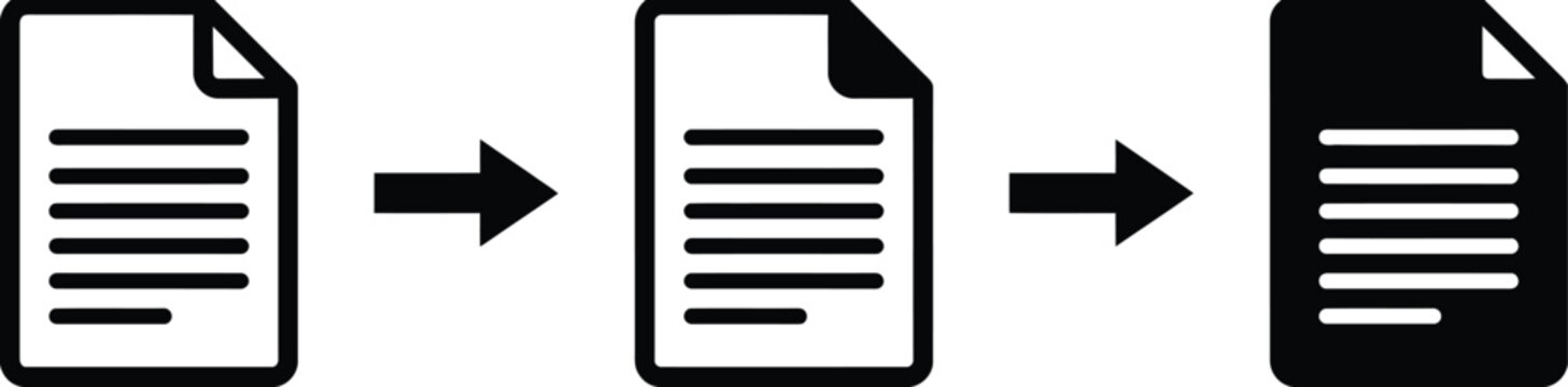 Document transformation from light to dark mode