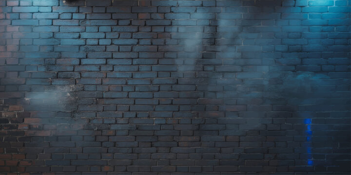 An abstract dark blue background featuring a binary code pattern layered over a rough, aged concrete wall texture with a vintage grunge aesthetic