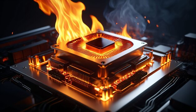 Burning Processor Concept for High Performance Computing