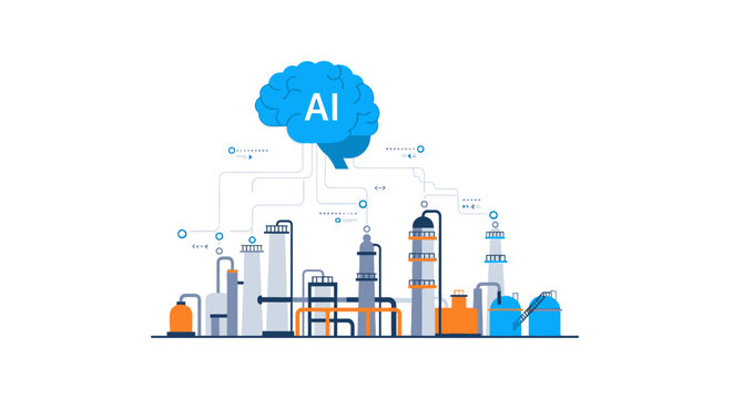 Artificial Intelligence in Industry: AI Brain Controls Factory Production