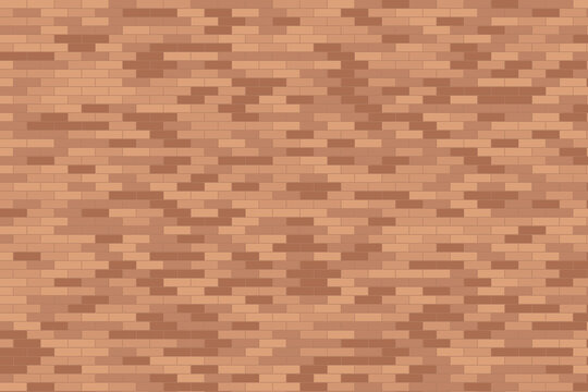 Textured beige and brown brick wall pattern, close-up view brick texture beige bricks brown bricks
