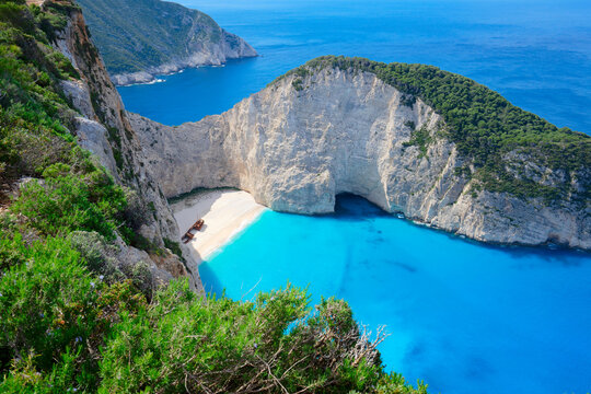 Beautiful lanscape of Zakinthos island