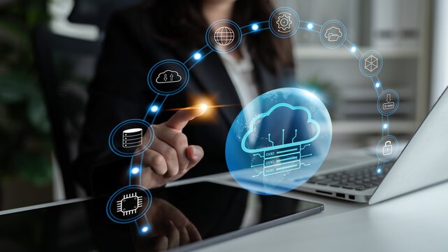 Global cloud computing network services and data storage solutions. Empowering businesses with a secure network and efficient cloud computing. Motif