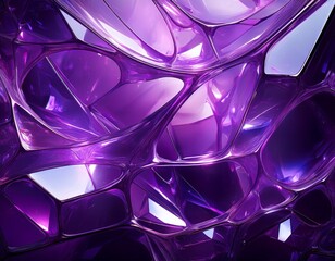 deep purple glass glowing translucent texture