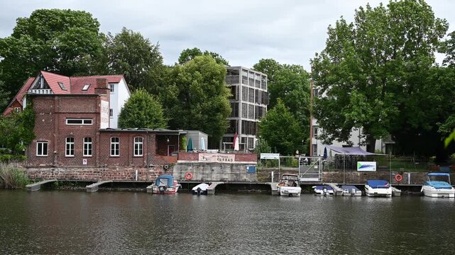 Fulda River in Kassel