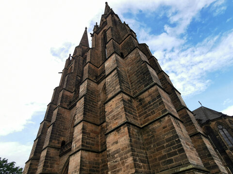 Gothische Elisabethkirche in Marburg  