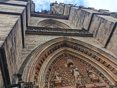 Gothische Elisabethkirche in Marburg  