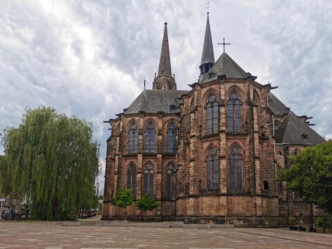 Gothische Elisabethkirche in Marburg  