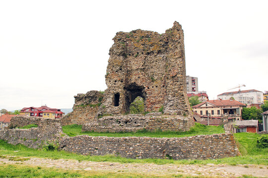 Krusevac, Serbia - April 29 2026: Krusevac Fortress in Serbia Landscape View