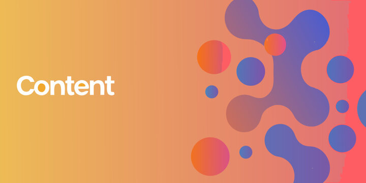Circular gradient pattern with orange and blue hues abstract background
