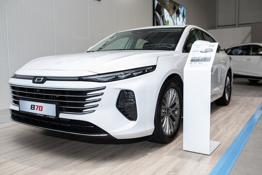 Poland, Stalowa Wola - 28 May 2026: Bestune B70, a 5-door mid-range liftback (D segment) produced by the Chinese concern FAW Group