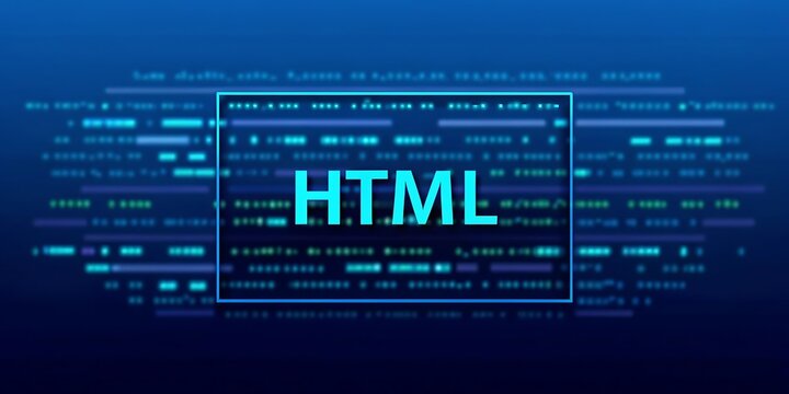 Code, HTML, php web programming source code. HTML code programming software background. 3d rendering