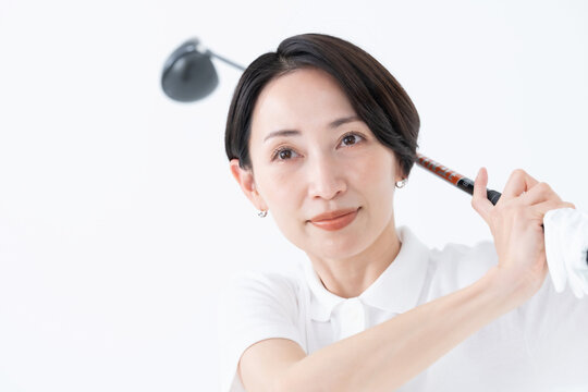 ゴルフ　女性