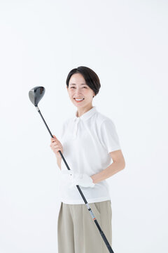ゴルフ　女性