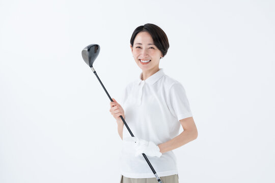 ゴルフ　女性