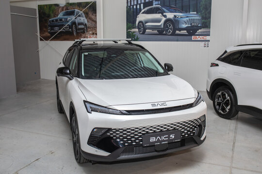 BAIC Beijing 5 compact SUV with a 1.5T engine with 177 HP. BAIC Beijing Automotive Group &ndash; one of the largest and oldest state-owned automotive companies in China.
