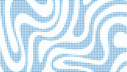 Fototapeta premium Purple dense coral maze intricate halftone background pattern texture vector bundle collection set modern graphic design template