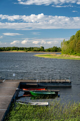 Przystań żeglarska Mazury. Polska © Tomasz Warszewski