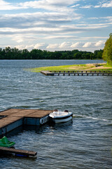 Przystań żeglarska Mazury. Polska © Tomasz Warszewski