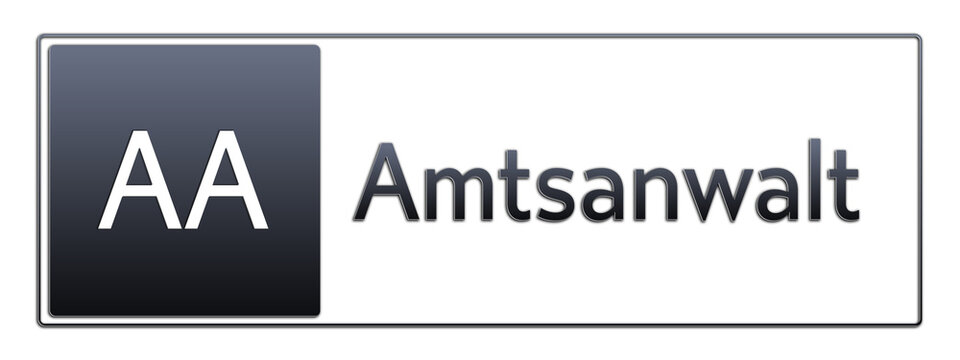 AA - Amtsanwalt - Abk&uuml;rzung aus deutschem Recht, Verwaltung