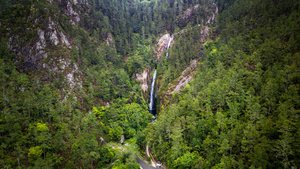 salto de caño frio constanza republica dominicana © JOEL LEGER