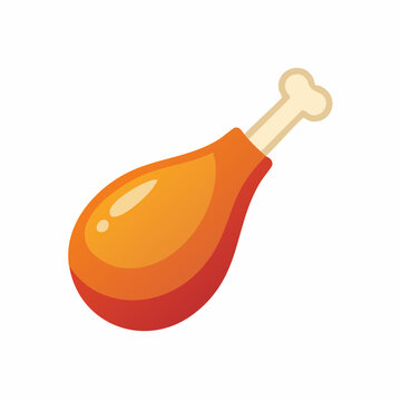 Fried Chicken Leg Icon