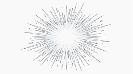 Naklejka premium An explosion of light and energy for the concept of dynamic motion and impact.