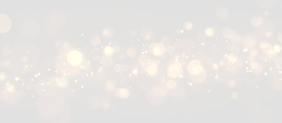 Sparkling white bokeh dust PNG vector on transparent background, glowing particle overlay with magical glitter shimmer, dreamy festive illumination and fantasy glow © Olha