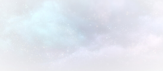 Glowing Cosmic Dust Particle Field PNG Vector Isolated on Transparent Background with Shimmering Star Sparkle Effect © Olha