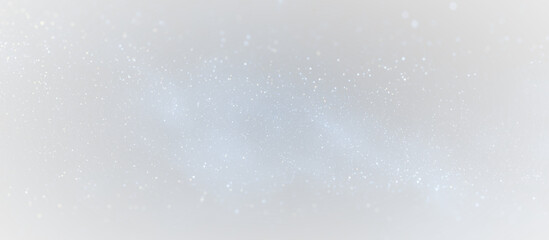 White Stardust Sparkle Overlay PNG Vector on Transparent Background with Luminous Galaxy Particles and Magic Glow © Olha
