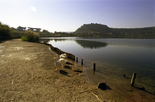 Italy, Cuma Lake Averno