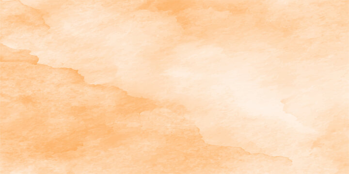 Soft orange watercolor wash with subtle texture, creating a warm and inviting abstract background ideal for subtle design elements.