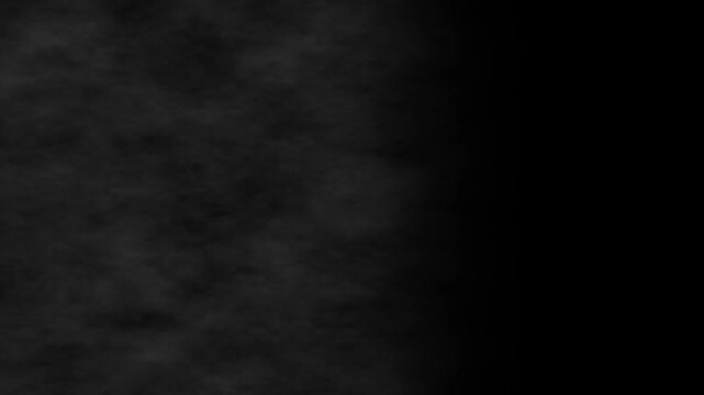 Magical glowing smoke trails swirling gracefully over a solid black background, ethereal sci-fi energy vapor, smooth animation overlay for fantasy movie and video production, 4k video