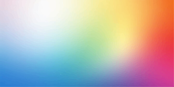 Abstract colorful geometric background with a bright rainbow gradient pattern of lines and blurred light effects for a modern banner design template