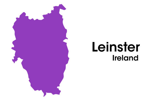 leinster ireland map