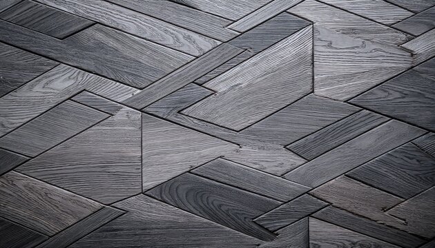 Gray Wood Texture Modern Parquet Detail