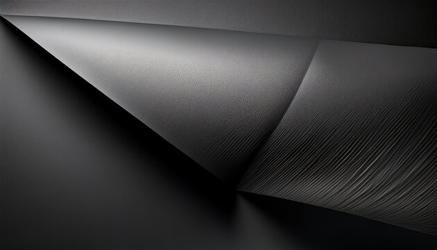 Carta Piegata In Chiaroscuro Di Scala Di Grigio