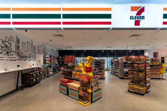 7-Eleven store at Changi Airport Terminal 1