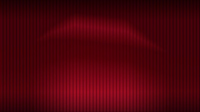 Red corrugated metal wall texture, vertical stripes material, industrial design for packaging and banner