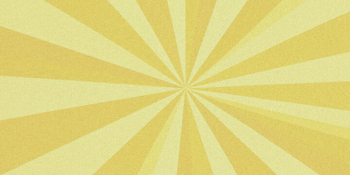 Radial burst pattern golden yellow gradient background
