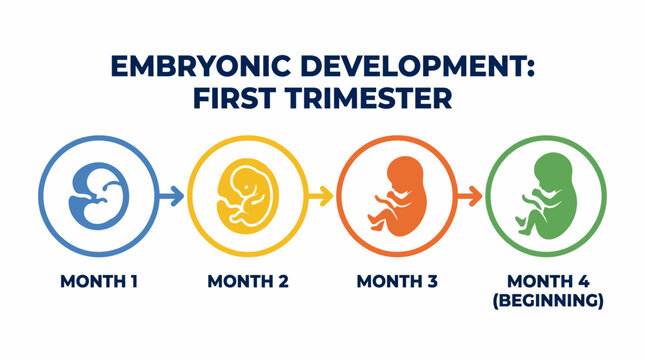 Embryonic Development Stages First Trimester