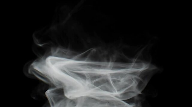 White smoke swirl black background, abstract vapor cloud, abstract smoke, white smoke swirl black background with abstract mist