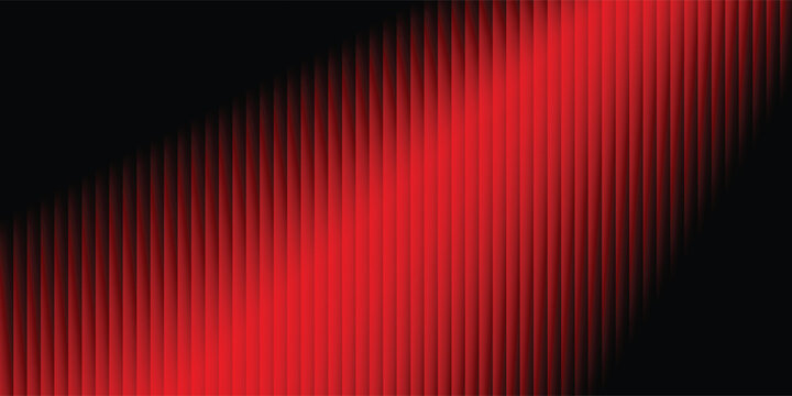 A stunning visual representation of sound waves with a black, red color background. eps 10
