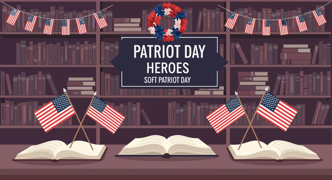 Generative Vector Art Display Honoring Heroes in a Digital Library