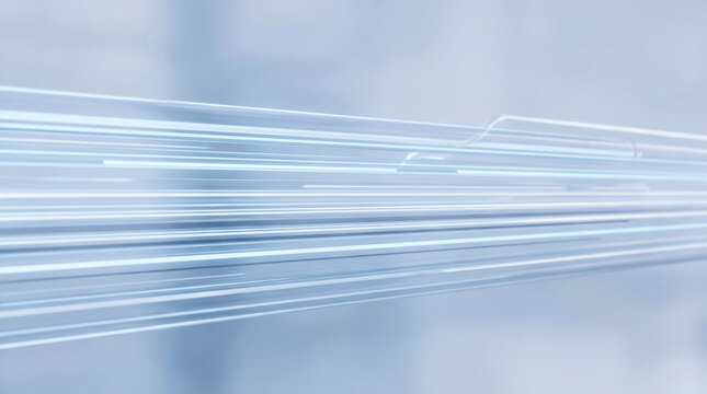 Light streaks represent fast data flow and ai technology enhancing irrigation infrastructure efficiency in modern systems