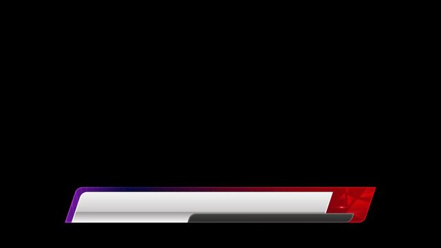 footage overlay animation for broadcast media