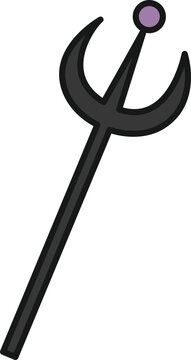 devil trident icon